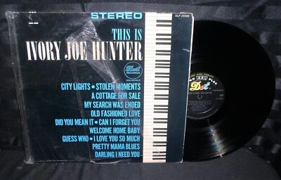 Ivory Joe Hunter: This Is Ivory Joe Hunter vinyl LP~Dot Records, - Image 1 of 4