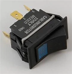 Painless Performance 80405 Replacement Rocker Switch Universal Blue 30 Amps - Image 1 of 3