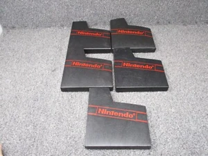5 NES Nintendo Logo Dust Covers Protective OEM Cases Sleeves for Original Games  - Picture 1 of 5