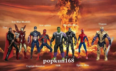 New Marvel Avengers Endgame Heroes Collection Action Figure 7" Hulk Toy In Stock - Image 1 of 4