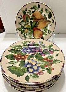 Vintage Oneida Sakura Sonoma Excell #2485 - 6 salad plates 8" - Picture 1 of 7