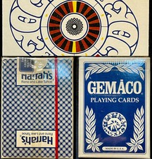 1st Edition UnCanceled Harrahs Sealed Playing Cards Poker Casino Nevada Deck