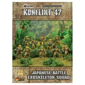 Japanese Battle Exoskeleton Squad Bolt Action: Konflikt '47 Warlord Games New! - Picture 1 of 3