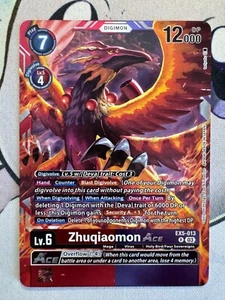 Zhuqiaomon ACE Foil Digimon TCG DG270 - Picture 1 of 1
