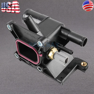 Salida de agua de refrigerante del motor con sensor para Mazda 3 5 6 CX7 902-690 2006-2013 Foto 1 de 4