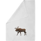 'Bull Moose' Cotton Tea Towel / Dish Cloth (TW00021116)