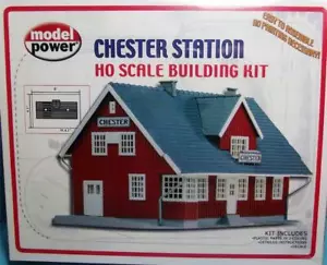 Kit modelo de estación Chester calibre modelo HO potencia 454 con piezas de plástico en 3 colores - Imagen 1 de 1