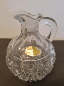 VTG Lead CRYSTAL Cruet- Small West GERMAN by Papel Imports w/Original Sticker - Picture 1 of 6