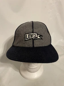 LEVI STRAUSS & CO Wool Men's Adjustable Snapback Baseball Cap Hat - Bild 1 von 6