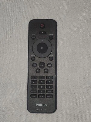 Philips 2422 549 01929 DVD Player Remote DVP398237, DVP398037, DVP3980, DVP3982 - Image 1 of 3