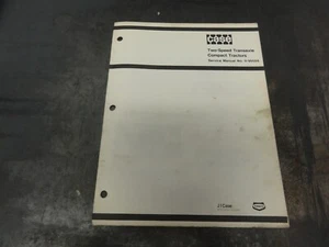 Case Tractores compactos transeje de dos velocidades manual de servicio 9-99584 - Imagen 1 de 6