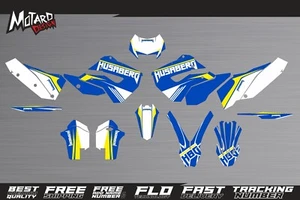 Husaberg TE 125 250 300 2011 2012 Graphics Kit Premium Decals Stickers Design - Picture 1 of 2