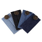 4pcs Jeans Button Waistband Belt Adjustable Waist Extender Maternity Washabe~dy*