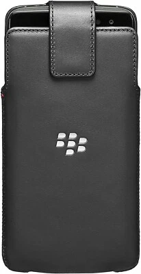 BlackBerry Leather Rotating Belt Clip Swivel Holster Case for BlackBerry DTEK60 - Image 1 of 3