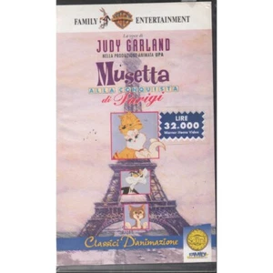 Musetta Alla Conquista Di Parigi VHS Abe Levitow Univideo PIV11500 Sigillato - Imagen 1 de 2