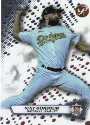 2023 Topps Pristine Tony Gonsolin #295 National League Dodgers - Image 1 of 2