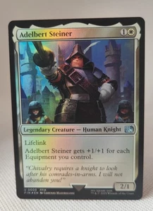 MTG Final Fantasy Foil Non Comune #0003 Adelbert Steiner - Foto 1 di 1