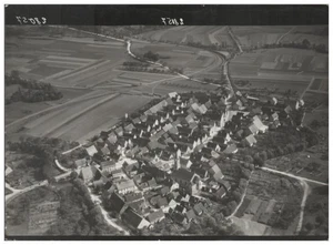 ZZ-2308/ Bieberehren Luftbild Foto 18 x 13 cm ca.1938 - Picture 1 of 2