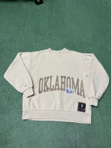 Travis Scott Cactus Jack Mitchell & Ness Oklahoma Sooners Sweatshirt Medium Vintage - Bild 1 von 11