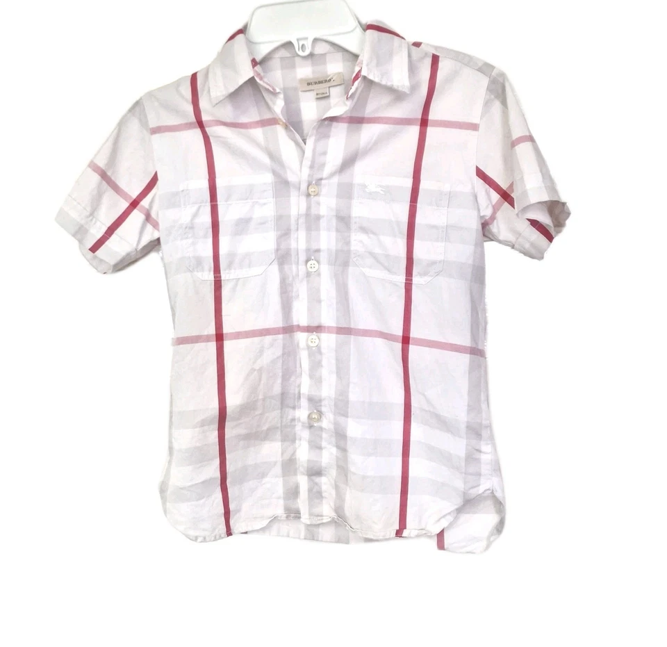  Burberry Boys Checked Shirt - Age 8y / 128cm - Image 1 of 4