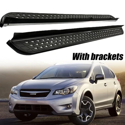 2PCS Running Boards Fit for Subaru XV Crosstrek GP 2013-2017 Nerf Bars Side Step - Image 1 of 4