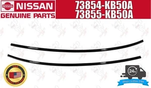 Juego de molduras techo goteo derecho y derecho Nissan OEM R35 GT-R 2007- - Imagen 1 de 18