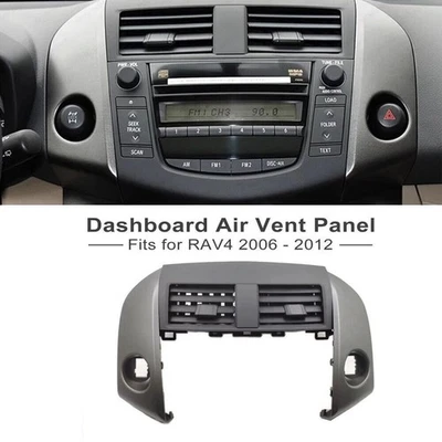 For Toyota RAV4 2006-2012 Dash Center Instrument Panel Replacement Trim Cover Foto 1 de 4