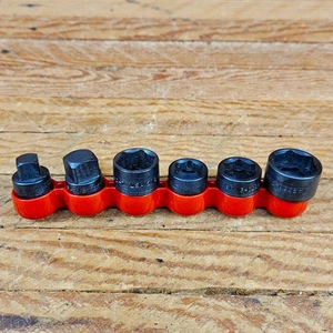 Blue Point By Snap On - Juego de 6 adaptadores de enchufe de llave de cinturón serpentina YA9350 - Imagen 1 de 17