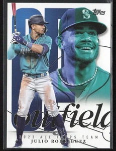 Julio Rodríguez 2024 Topps 2023 All Topps Team #ATT-2 Seattle Mariners - Imagen 1 de 2