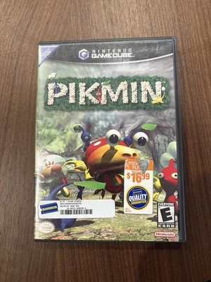 Pikmin (Nintendo GameCube, 2001) Tested Disc & Case Black Label - No Manual - Image 1 of 4