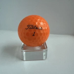 Titleist Velocity Golf Ball - Neon Orange - #1 - Picture 1 of 2