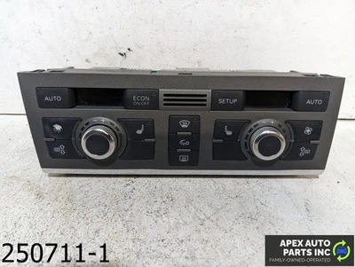 OEM 2005-2008 AUDI A6 AVANT 3,1 L UNIDAD DE CONTROL DE CLIMA DE AIRE ACONDICIONADO Foto 1 de 4