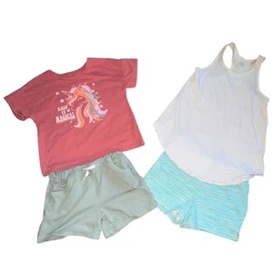 Girls 2 Summer Outfits Mixed Brand Lot-10/12-Fair - Picture 1 of 7