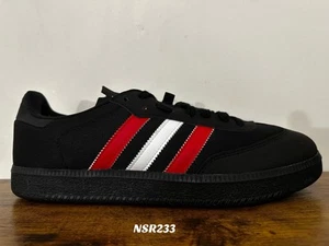 ADIDAS VELOSAMBA MADE WITH NATURE SCHWARZ WEISS COLLEGIATE ROT IE8479 GRÖSSE 11 - Bild 1 von 8