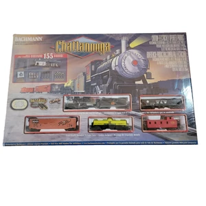 Juego de tren HO Bachmann Chattanooga listo para funcionar (155 piezas) abierto pero sin usar - Imagen 1 de 15