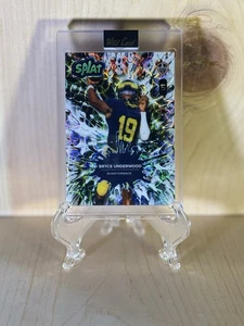 Bryce Underwood wild card 1/1 splat 1st Trading Card - Imagen 1 de 8
