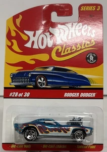 Hot Wheels Classics Serie 3 2007 Rodger Dodger #28/30 azul - Imagen 1 de 3