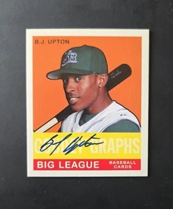 2007 Upper Deck Goudey BJ Upton Goudey Graphs Autograph On-Card #GG-BU - Rays - Picture 1 of 2
