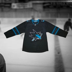 San Jose Sharks Adidas Cali Fin 3rd Alternate Trikot - Herren Large - Bild 1 von 10