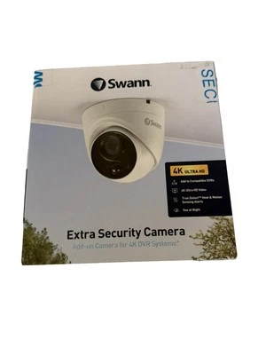 Swann 4K HD Thermal Motion Dome Camera SWPRO-4KDOME - Bluetooth, Weatherproof - Image 1 of 4