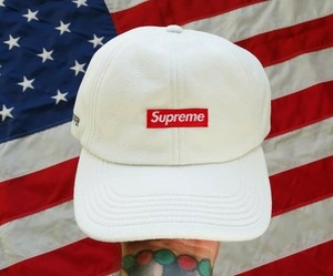 supreme white hat