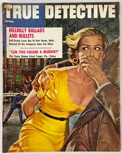 True Detective Magazine, October 1957, Vintage True Crime Stories, Pulp - Picture 1 of 5
