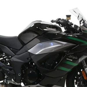 Kawasaki Ninja 1000SX 2020 > Eazi-Grip Streamline Tank Grip Traction Pads Black - Picture 1 of 12