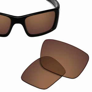 Replacement Lenses for-OAKLEY Fuel Cell Sunglasses Brown UVA&UVB-Polycarbonate - Picture 1 of 5