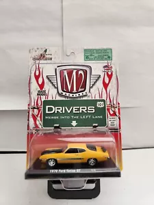 M2 Machines Fahrer 1970 Ford Torino Gt Gelb N60 - Bild 1 von 1