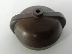ROLLS ROYCE VINTAGE COIL COVER ,BROWN BAKERLITE, BELIEVED ORIGINAL. - Picture 1 of 4