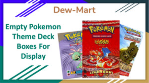 You Choose: 100% Authentic Vintage Pokemon Card Game: EMPTY THEME DECK BOXES