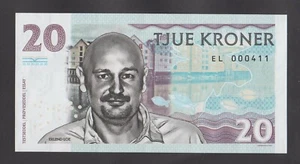  🔴 NORWAY  20 Kroner 2016  UNC  SPECIMEN  ESSAY  Private issue  EL000411 🔴 - Picture 1 of 2