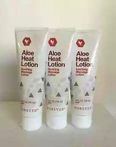 Confezione da 3 Forever Living Aloe LOZIONE TERMICA 118 ml lozione massaggio lenitiva - Foto 1 di 12