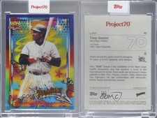 2021 Project 70 Online Exclusive /2214 Tony Gwynn RISK (1991 Topps Baseball) HOF